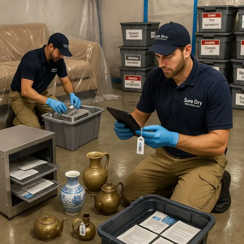 Content Protection and Restoration process in Oxnard, CA